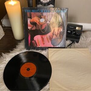Eric Clapton Vinyl Record 1982 Vintage
